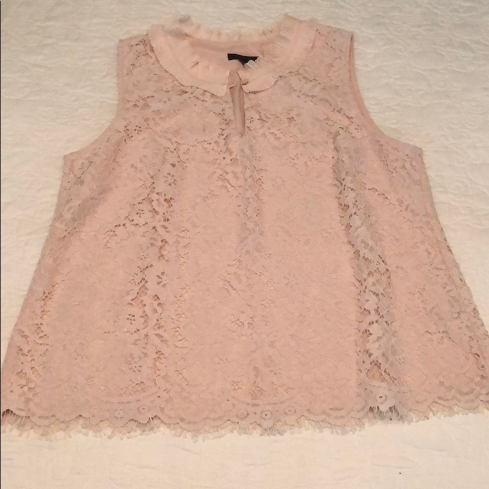 J Crew Blouse sz L EUC